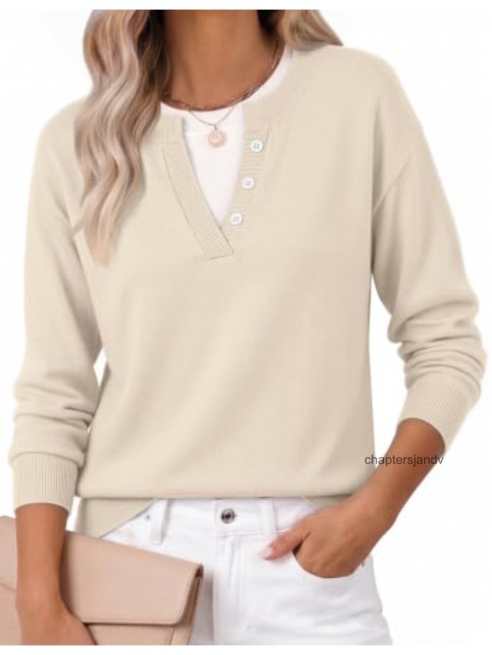 Zeagoo Women's Knit Pullover Sweater Crew Neck Long Sleeve Dressy